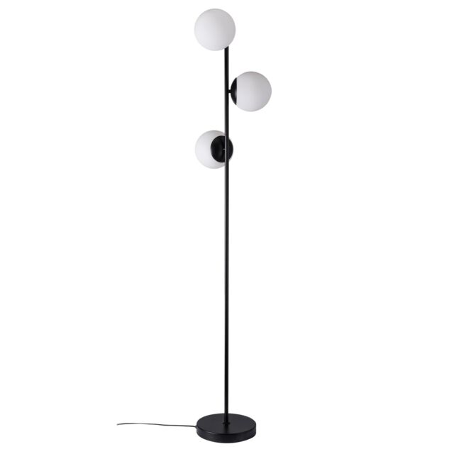 Nordlux Modern Indoor Floor Lamp Black Metal E14 Hand Blown Glass - Mains Powered, IP20 - image 1