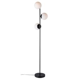 Nordlux Modern Indoor Floor Lamp Black Metal E14 Hand Blown Glass - Mains Powered, IP20 - thumbnail 2
