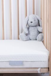 The Tiny Bed Company Premium Foam Cot Bed Mattress (140x 70cm) in White - thumbnail 3