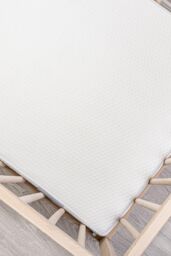 The Tiny Bed Company Premium Foam Cot Bed Mattress (140x 70cm) in White - thumbnail 2