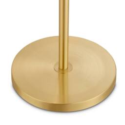 FurnitureboxUK Claudia Brass Standing Floor Lamp in Light Bronze - thumbnail 8