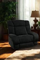 DS Living Torino Recline 1 Seater in Grey or Silver in Dark Grey - thumbnail 2