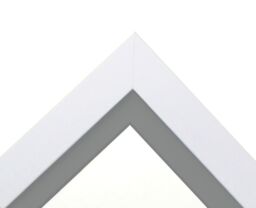 Frames & Mirrors 4U Metro White Frame with Dark Grey Mount for Image Size 24 x 18 Inch - thumbnail 6