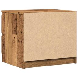 Berkfield Home Bedside Cabinet Old Wood 50x40x43.5 cm Engineered Wood in Brown - thumbnail 7