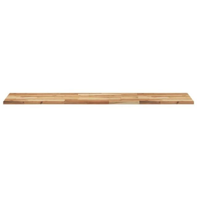 Berkfield Home Versatile Bathroom Vanity Top Oil Finished 140x40x2 cm Solid Wood in Brown - Size: 140 x 40 x 2 cm - image 1