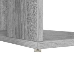 Berkfield Home Grey Sonoma Computer Desk Grey Sonoma Particle board Medium - thumbnail 8