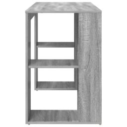 Berkfield Home Grey Sonoma Computer Desk Grey Sonoma Particle board Medium - thumbnail 5
