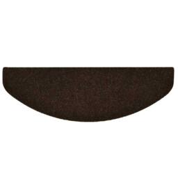 Berkfield Home Self-adhesive Stair Mats 5 pcs Brown 65x21x4 cm Needle Punch - Size: Medium - thumbnail 5