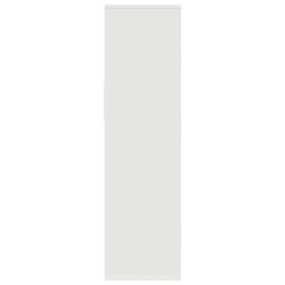 Berkfield Home Book Cabinet White 34x31x112 cm Engineered Wood - Size: 34 x 31 x 112 cm - thumbnail 5