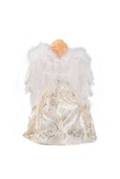 Living and Home Angel Decoration Christmas Tree Topper in Yellow - thumbnail 5