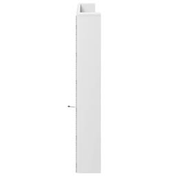 Berkfield Home Headboard Cabinet with LED White 220x16.5x103.5 cm - thumbnail 7