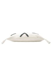 Furn Inka Tufted Cotton Tasselled Cushion in Natural - Size: 40 cm x 60 cm - thumbnail 3