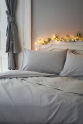 Deyongs Southwick Melange Look Duvet Cover Set - Soft & Breathable Bedding - 1846 in Grey - Size: King - thumbnail 4