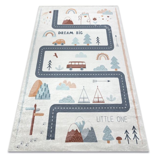 RugsX Bambino Rug in White - Size: 80 cm x 150 cm - image 1