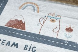 RugsX Bambino Rug in White - Size: 80 cm x 150 cm - thumbnail 5