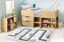 RugsX Bambino Rug in White - Size: 80 cm x 150 cm - thumbnail 4