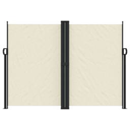Berkfield Home Retractable Side Awning Cream 180x600 cm - thumbnail 3