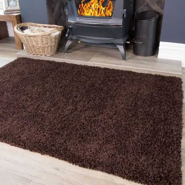 Kukoon Brown Soft Value Shaggy Living Area Rug - Size: 180 cm x 270 cm - image 1