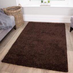 Kukoon Brown Soft Value Shaggy Living Area Rug - Size: 180 cm x 270 cm - thumbnail 2