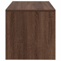 Berkfield Home TV Cabinet Brown Oak 60x40x40 cm Engineered Wood - Size: 60 x 40 x 40 cm - thumbnail 6