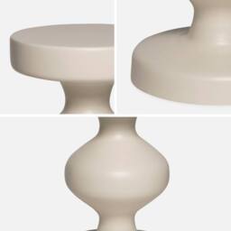 sweeek Metal side table in Cream - thumbnail 6