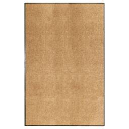 Berkfield Home Doormat Washable Cream 120x180 cm in Tan - thumbnail 2