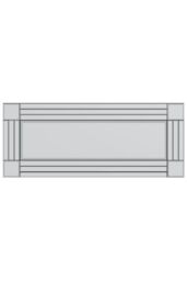MirrorOutlet All Glass Bevelled Square Corner Cheval Mirror 5Ft X 1Ft3 150 X 40cm in Silver - Size: 1 Pack - thumbnail 6