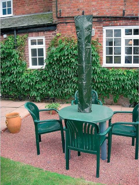 Marco Paul Large Garden Parasol Umbrella cover in Green - image 1