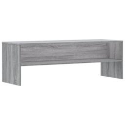 Berkfield Home TV Cabinet Grey Sonoma 120x40x40 cm Engineered Wood - Size: 120 x 40 x 40 cm - thumbnail 3
