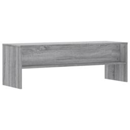 Berkfield Home TV Cabinet Grey Sonoma 120x40x40 cm Engineered Wood - Size: 120 x 40 x 40 cm - thumbnail 6