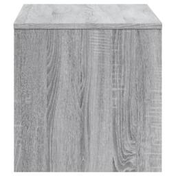Berkfield Home TV Cabinet Grey Sonoma 120x40x40 cm Engineered Wood - Size: 120 x 40 x 40 cm - thumbnail 5