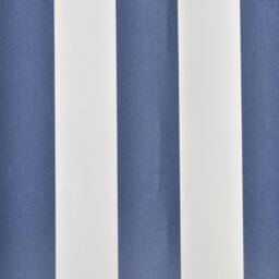 Berkfield Home Awning Top Sunshade Canvas Blue & White 450x300 cm - thumbnail 3