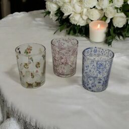 Minster Votive Holder - Glass - L8 x W8 x H10 cm - Size: 1 Pack - thumbnail 2