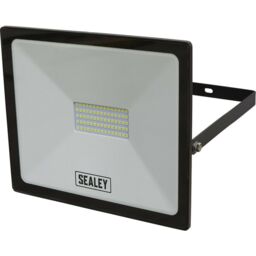 Loops Extra Slim Floodlight with Wall Bracket - 50W SMD LED - IP65 Rated - 4500 Lumens - thumbnail 3
