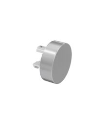 New Edge Blinds 28mm Styleline Gliding Curtain Pole Set with Stud End - Silver - Size: 220 cm - thumbnail 4