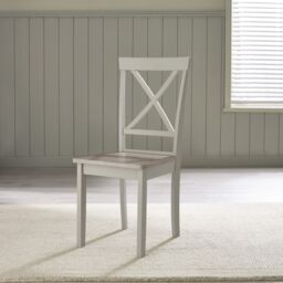 FurnitureboxUK Bude Round Wooden Dining Table & 4 Millford Chairs in Grey - thumbnail 7
