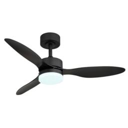 Netlighting Blackwell Ceiling Fan Black 3 Blade LED Dimmable 2700-6500K Remote - thumbnail 4