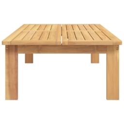Berkfield Home Garden Table 100x60x30 cm Solid Wood Acacia in Brown - Size: 100 x 60 x 30 cm - thumbnail 4