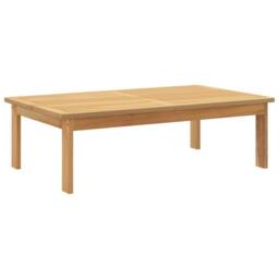 Berkfield Home Garden Table 100x60x30 cm Solid Wood Acacia in Brown - Size: 100 x 60 x 30 cm - thumbnail 5