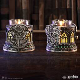 Harry Potter Slytherin Tea Light Candle Holder in Black - thumbnail 4