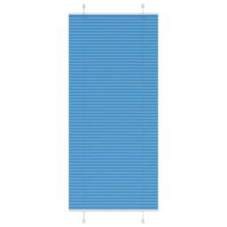 Berkfield Home Pleated Blind Blue 90x200 cm Fabric Width 89.4 cm Polyester - thumbnail 2