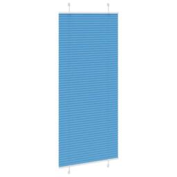 Berkfield Home Pleated Blind Blue 90x200 cm Fabric Width 89.4 cm Polyester - thumbnail 4