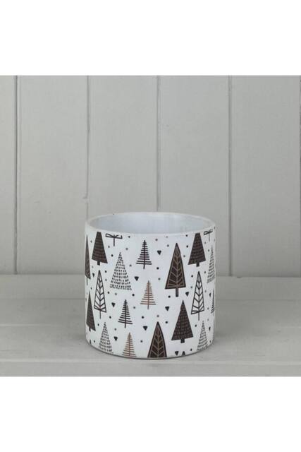 KDMD White & Multicolour Tree Pot - 11mm - image 1