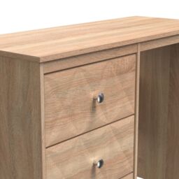 Ready Assembled 2 U Memphis 3 Drawer Vanity (Ready Assembled) in Light Oak - thumbnail 4