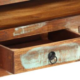 Berkfield Home TV Cabinet Multicolour 110x30x40 cm Solid Reclaimed Wood - Size: 110 x 30 x 40 cm - thumbnail 6