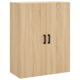 Berkfield Home Wall Mounted Cabinet Sonoma Oak 69.5x34x90 cm in Brown - thumbnail 2