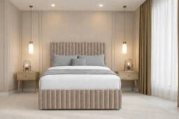 "Nexus Mattresses Ltd Verona Plush Divan 2 Drawers Foot-End 12""Footboard 54""Headboard in Bronze - Size: King" - thumbnail 5