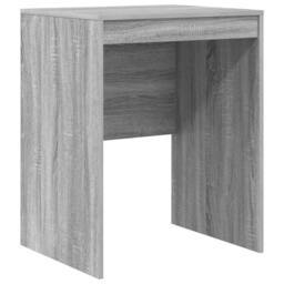Berkfield Home Modern Writing Desk Grey sonoma Particle board 60 x 50 x 76 cm Simple - thumbnail 3