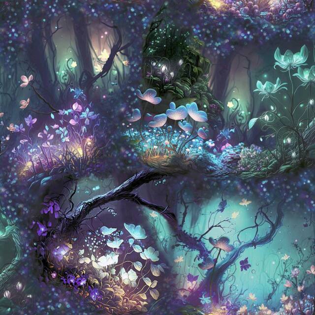 Arthouse Magical Garden Wallpaper - image 1
