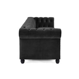 Home Detail Chester 3 Seater Sofa in Black - thumbnail 3